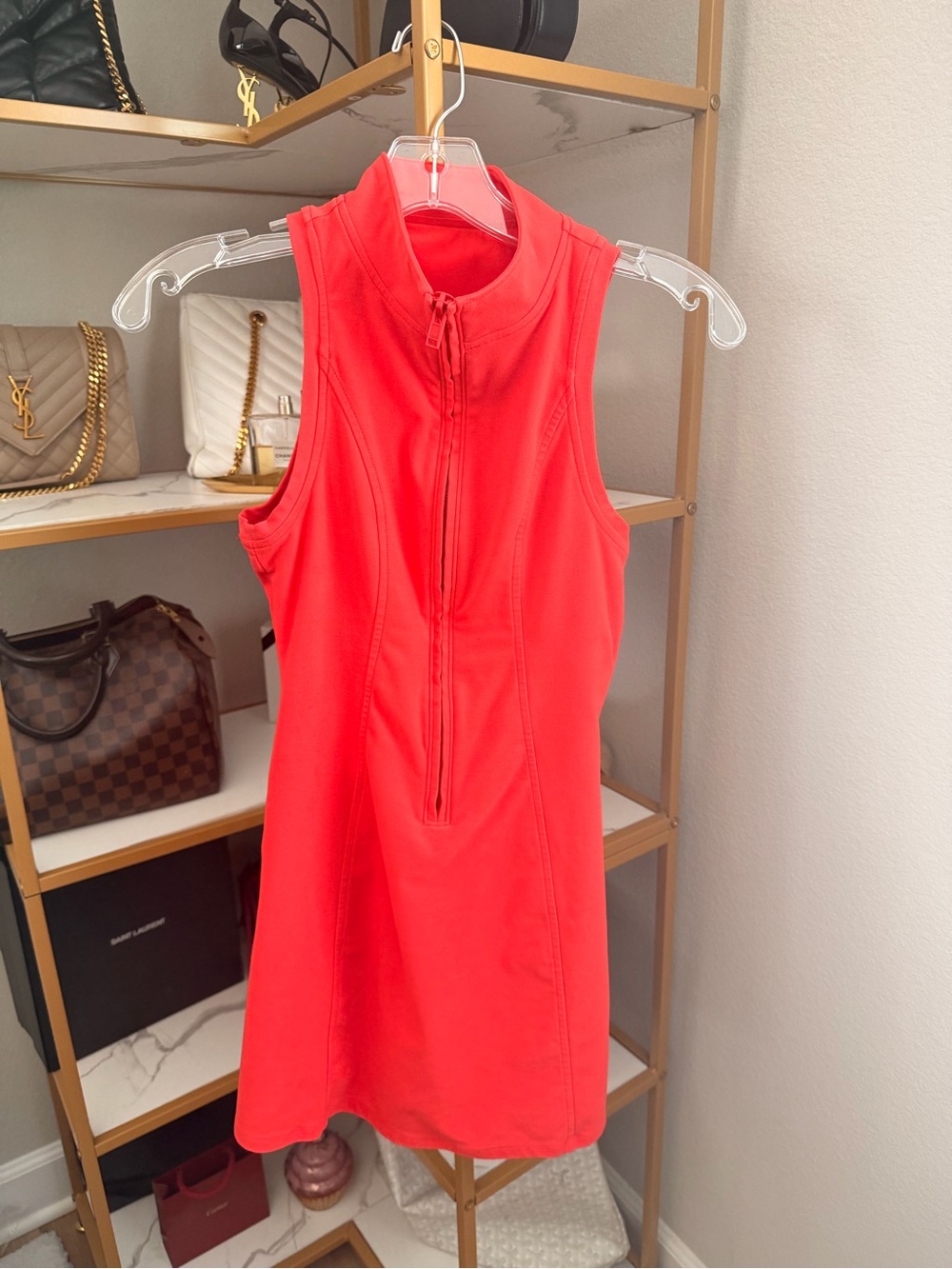 Alosoft red hot summer dress